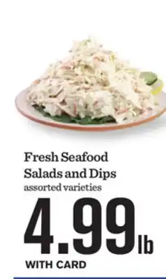 Mariano's Fresh Seafood Salads and Dips offer