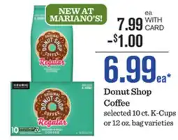 Mariano's Donut Shop Coffee offer