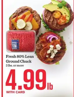 Mariano's Fresh 80% Lean Ground Chuck offer