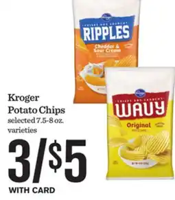 Mariano's Kroger Potato Chips offer