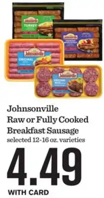 Mariano's Johnsonville Raw or Fully Cooked Breakfast Sausage offer