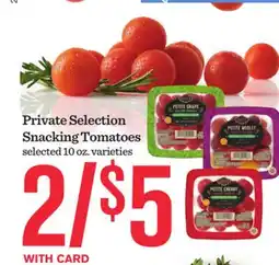 Mariano's Private Selection Snacking Tomatoes offer