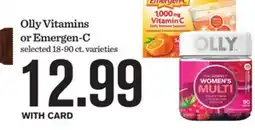 Mariano's Olly Vitamins or Emergen-C offer