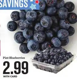 Mariano's Pint Blueberries offer