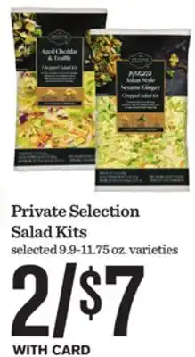 Mariano's Private Selection Salad Kits offer