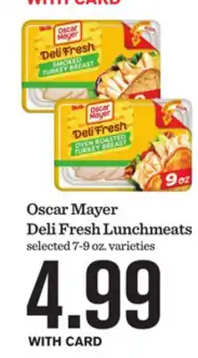 Mariano's Oscar Mayer Deli Fresh Lunchmeats offer