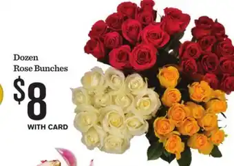 Mariano's Dozen Rose Bunches offer