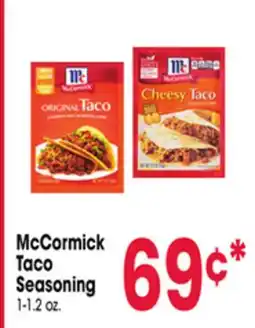 Jewel-Osco McCormick Taco Seasoning offer