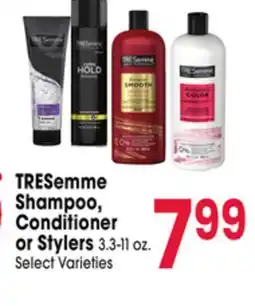 Jewel-Osco TRESemme Shampoo, Conditioner or Stylers offer