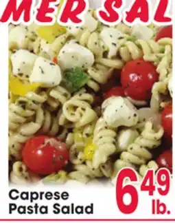 Jewel-Osco Caprese Pasta Salad offer