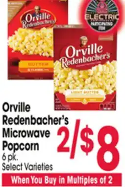Jewel-Osco Orville Redenbacher's Microwave Popcorn offer