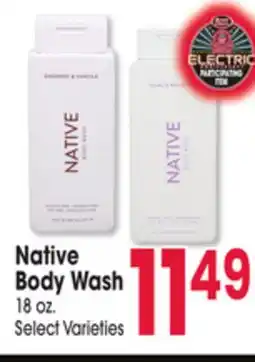 Jewel-Osco Native Body Wash offer