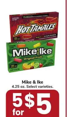 Jewel-Osco Mike & Ike offer
