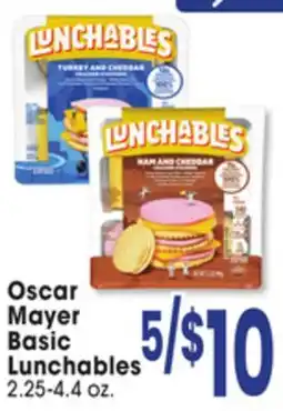 Jewel-Osco Oscar Mayer Basic Lunchables offer
