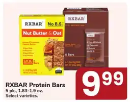 Jewel-Osco RXBAR Protein Bars offer