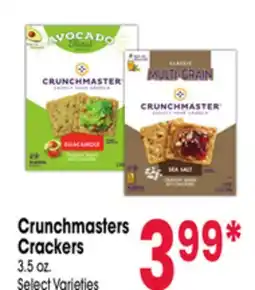 Jewel-Osco Crunchmasters Crackers offer