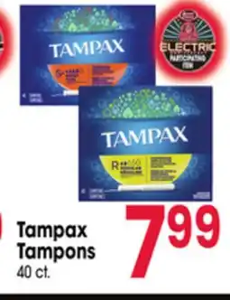 Jewel-Osco Tampax Tampons offer