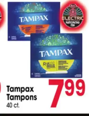 Jewel-Osco Tampax Tampons offer