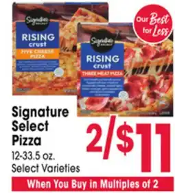 Jewel-Osco Signature Select Pizza offer