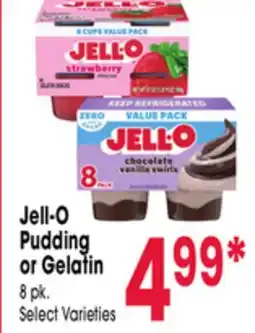 Jewel-Osco Jell-O Pudding or Gelatin offer