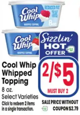 Jewel-Osco Cool Whip Whipped Topping offer