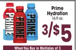 Jewel-Osco Prime Hydration offer
