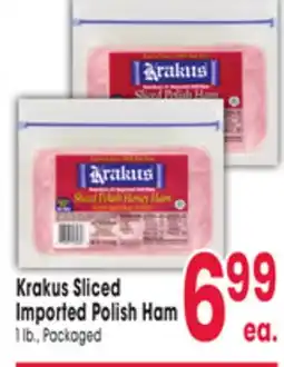 Jewel-Osco Krakus Sliced Imported Polish Ham offer