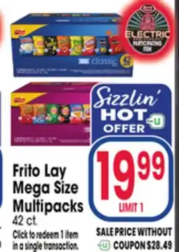 Jewel-Osco Frito Lay Mega Size Multipacks offer