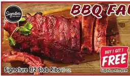 Jewel-Osco Signature 1/2 Slab Ribs offer