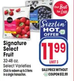 Jewel-Osco Signature Select Fruit offer