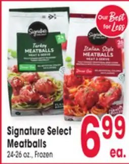 Jewel-Osco Signature Select Meatballs offer