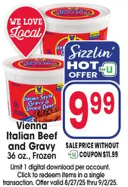 Jewel-Osco Vienna Italian Beef and Gravy offer