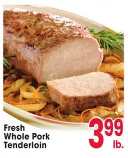 Jewel-Osco Fresh Whole Pork Tenderloin offer