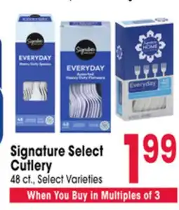 Jewel-Osco Signature Select Cutlery offer