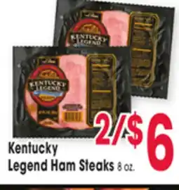 Jewel-Osco Kentucky Legend Ham Steaks offer