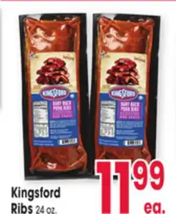 Jewel-Osco Kingsford Ribs offer