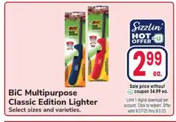 Jewel-Osco BiC Multipurpose Classic Edition Lighter offer