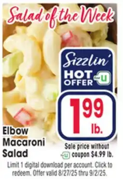 Jewel-Osco Elbow Macaroni Salad offer