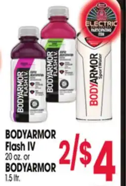 Jewel-Osco BODYARMOR Flash IV 20 oz. or BODYARMOR 1.5 ltr offer