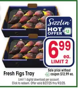 Jewel-Osco Fresh Figs Tray offer