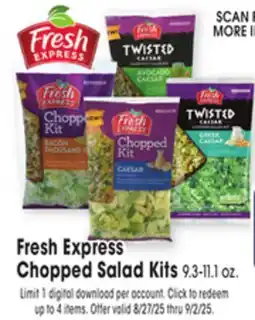 Jewel-Osco Fresh Express Chopped Salad Kits offer