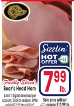 Jewel-Osco Boar's Head Ham offer