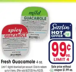 Jewel-Osco Fresh Guacamole offer