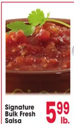 Jewel-Osco Signature Bulk Fresh Salsa offer