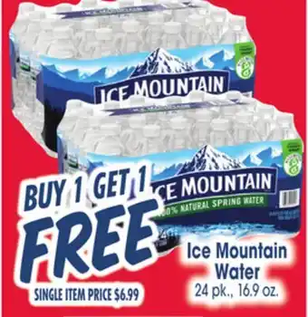 Jewel-Osco Ice Mountain Water offer