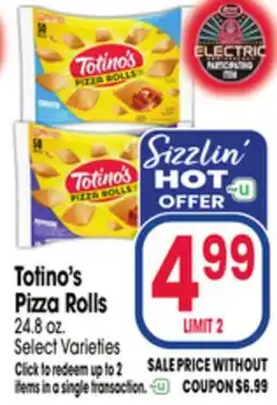 Jewel-Osco Totino's Pizza Rolls offer