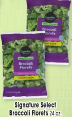 Jewel-Osco Signature Select Broccoli Florets offer