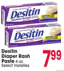Jewel-Osco Desitin Diaper Rash Paste offer