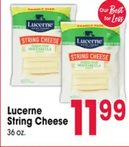 Jewel-Osco Lucerne String Cheese offer
