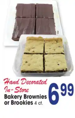 Jewel-Osco Bakery Brownies or Brookies offer